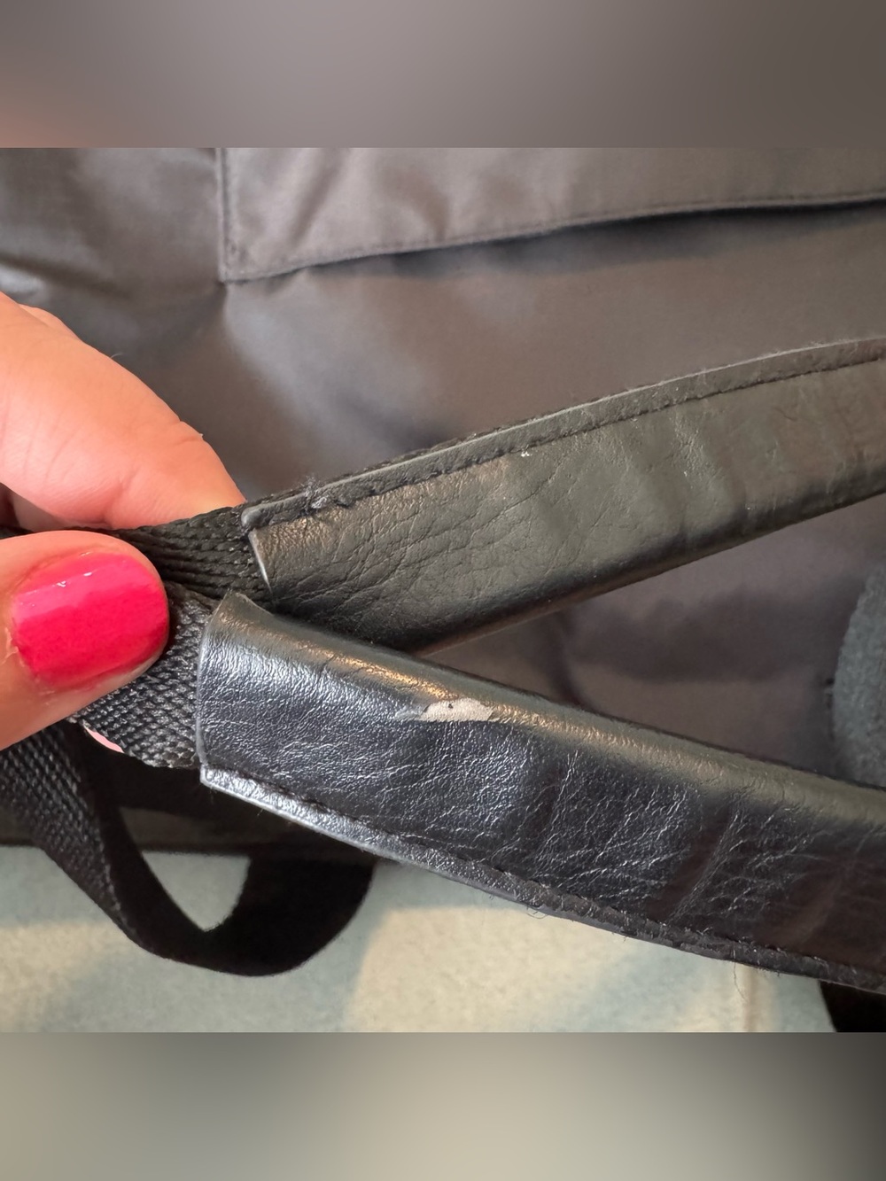 Beis The Pumping Bag in Black - Picture 6 of 9